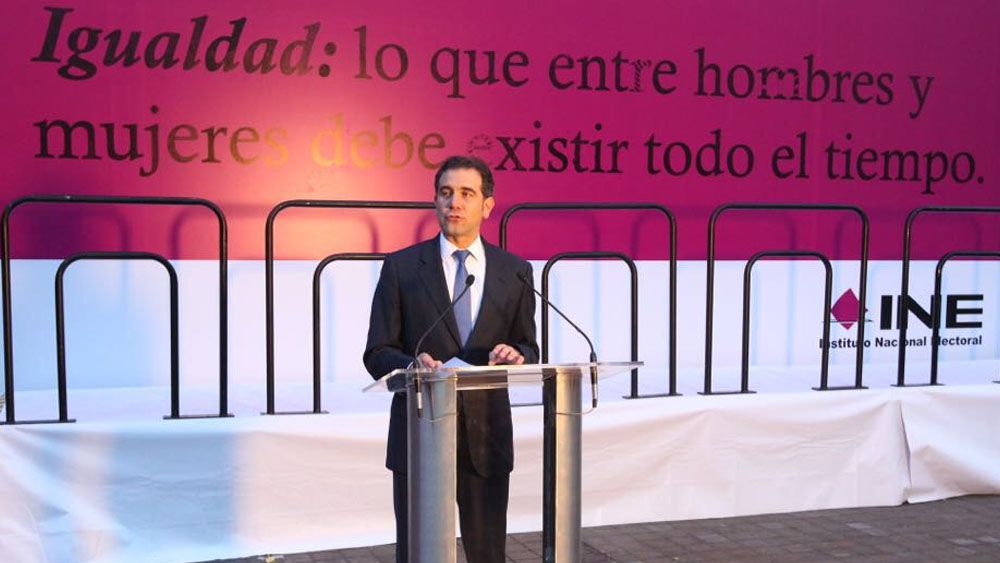 INE garantizará paridad de género: Córdova