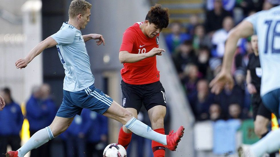Corea del Sur cae ante Irlanda del Norte