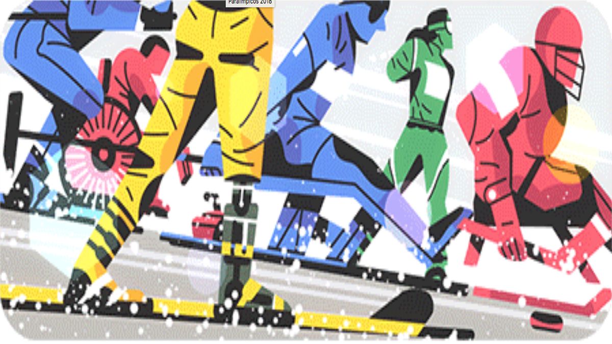 Google celebra inicio de Paralímpicos con doodle
