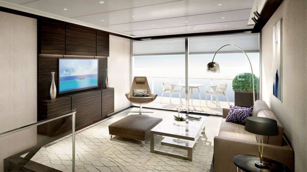 Así será el primer crucero de Ritz-Carlton - duplex-suite1-1024x575
