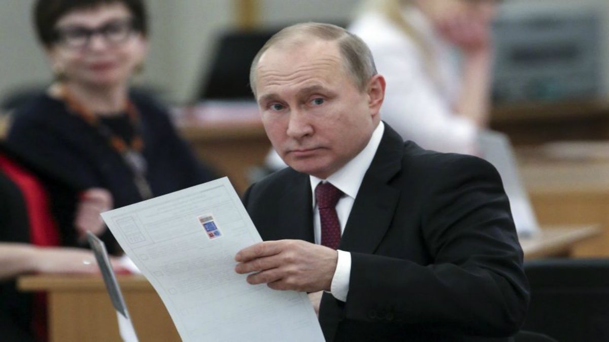 Conteo rápido sugiere contundente victoria de Putin