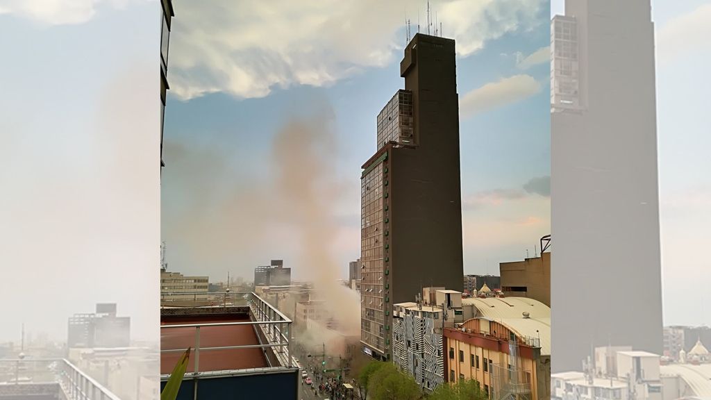 Explotan mufas sobre Eje Central