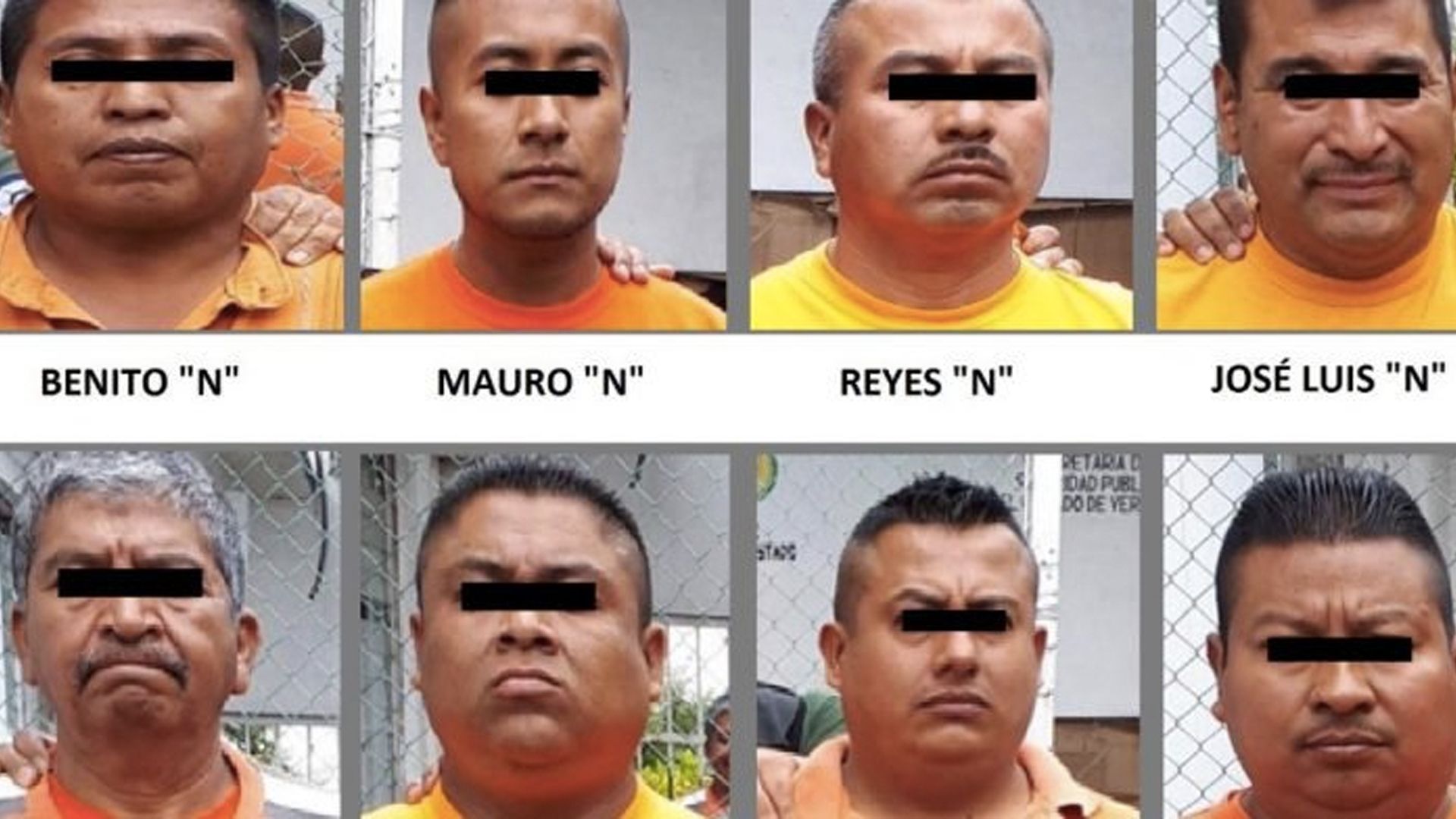 Condenan a 30 años de prisión a ocho expolicías acusados de desaparición forzada