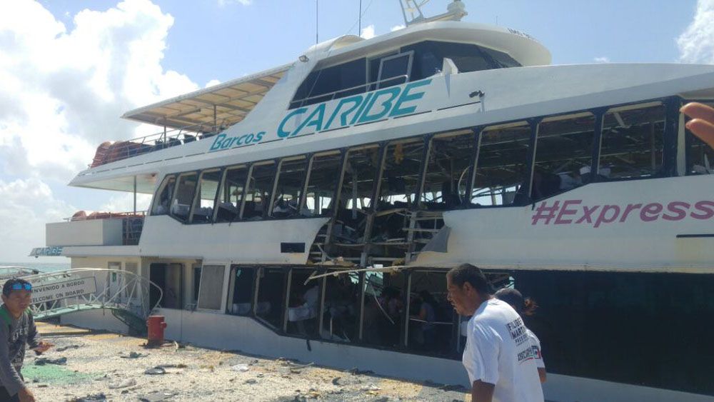 EE.UU. prohíbe usar embarcaciones turísticas en Quintana Roo