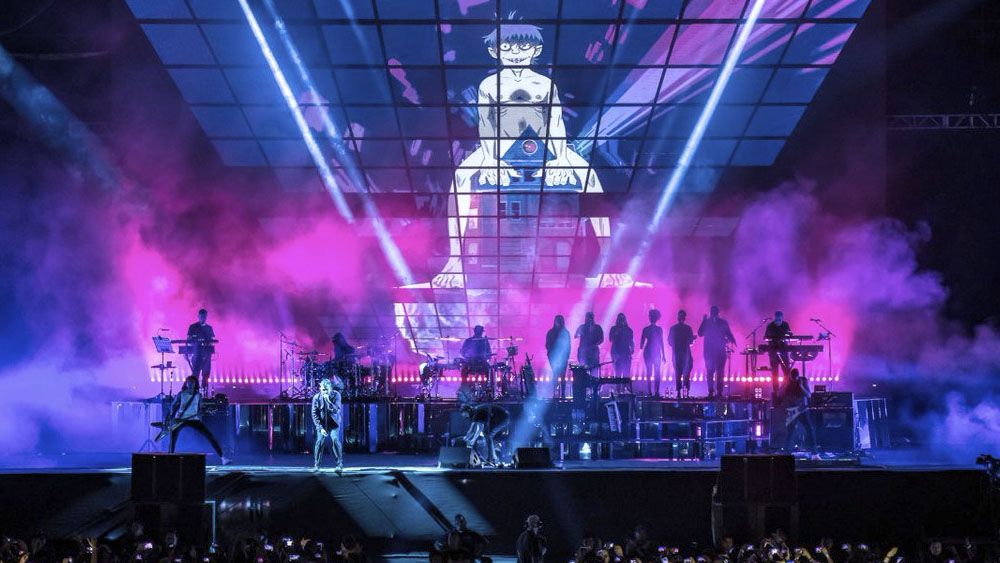 Gorillaz cierra con espectacular presentación el Vive Latino