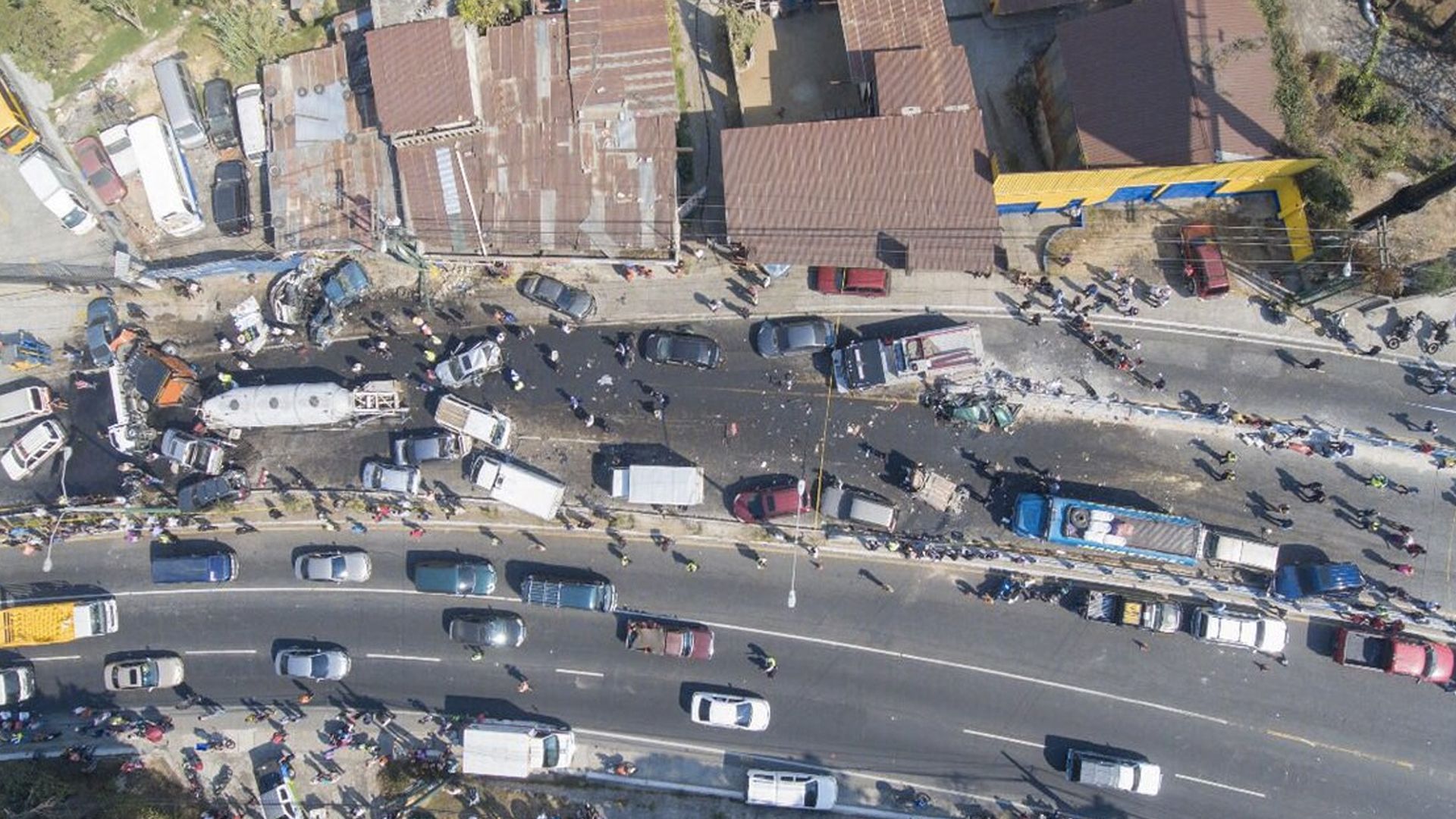 Al menos siete muertos en accidente en Guatemala