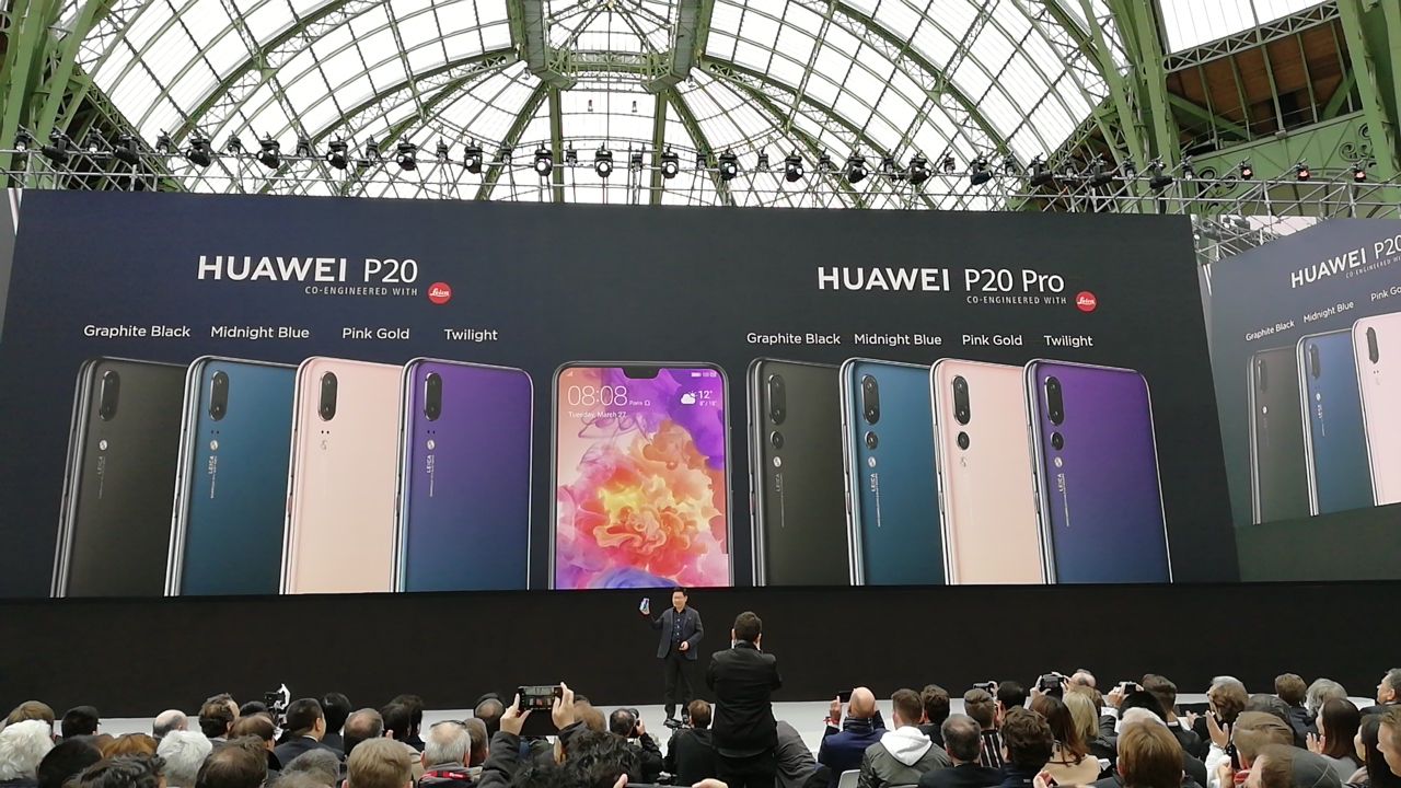 Huawei presenta el teléfono P20