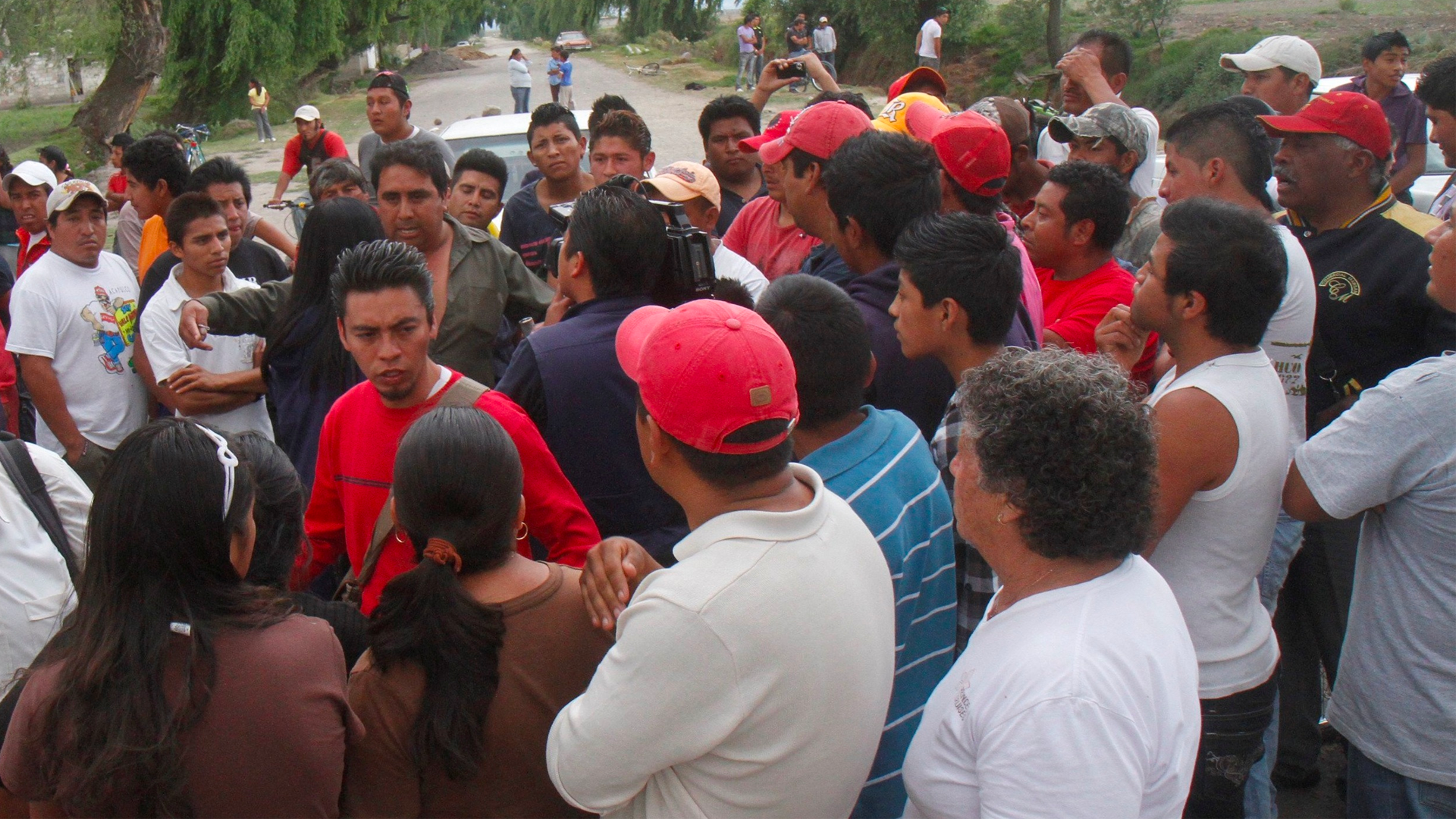 Queman rostro a presunto delincuente en Puebla