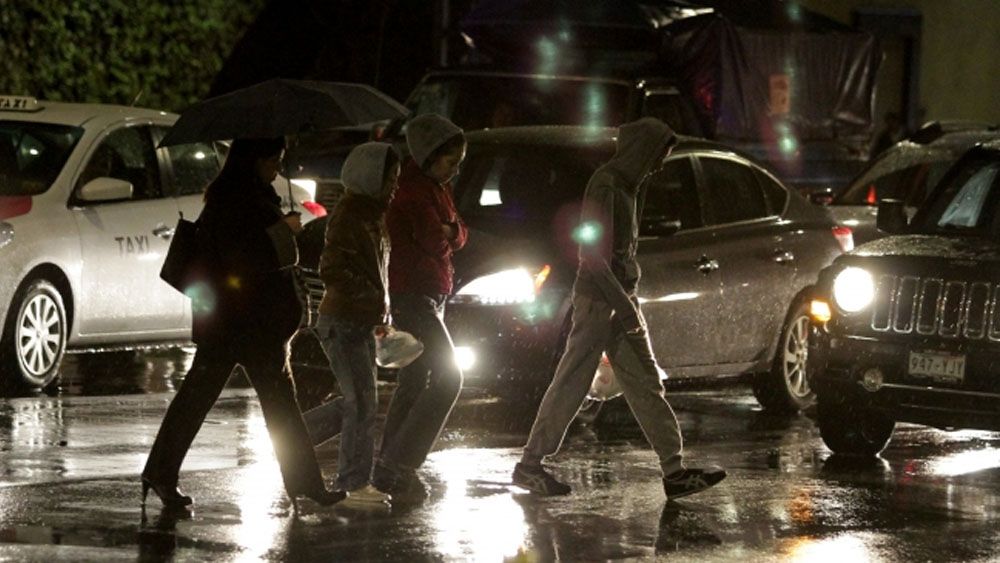 Frente frío provocará lluvias en al menos 14 estados del país