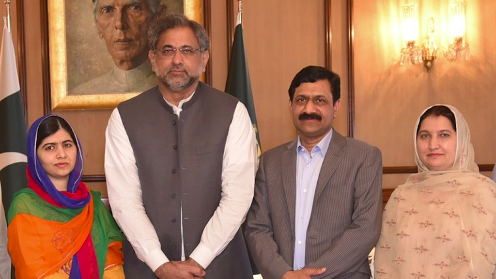 El emotivo discurso de Malala a su regreso a Pakistán