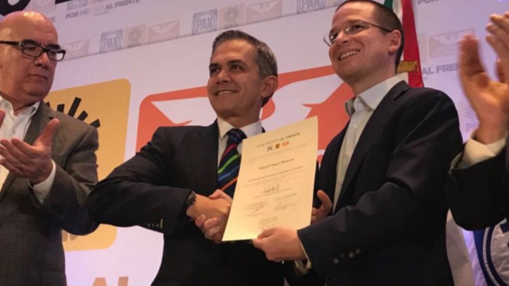 Será Mancera coordinador del proyecto de gobierno de coalición del Frente