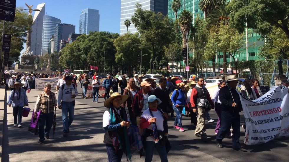 Manifestaciones afectarán la Ciudad de México