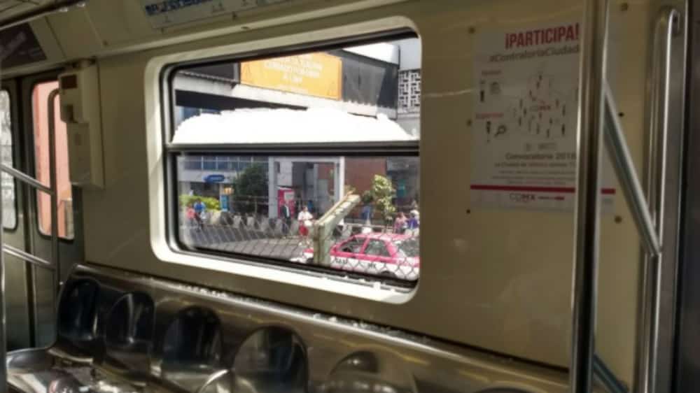 Pedrada descalabra a usuaria del Metro