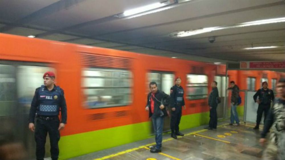 Reportan persona accidentada en estación Indios Verdes del Metro