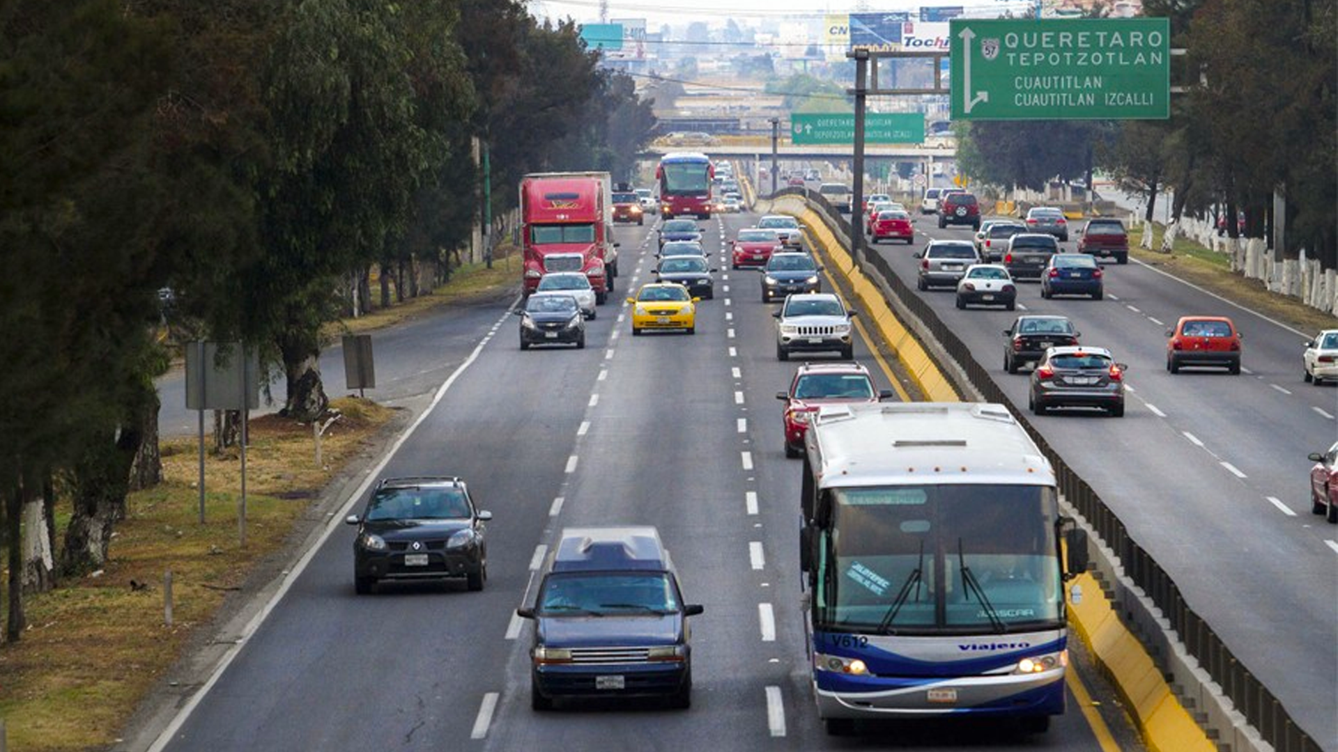 México-Toluca con mayor aforo vehicular por salida de vacaciones