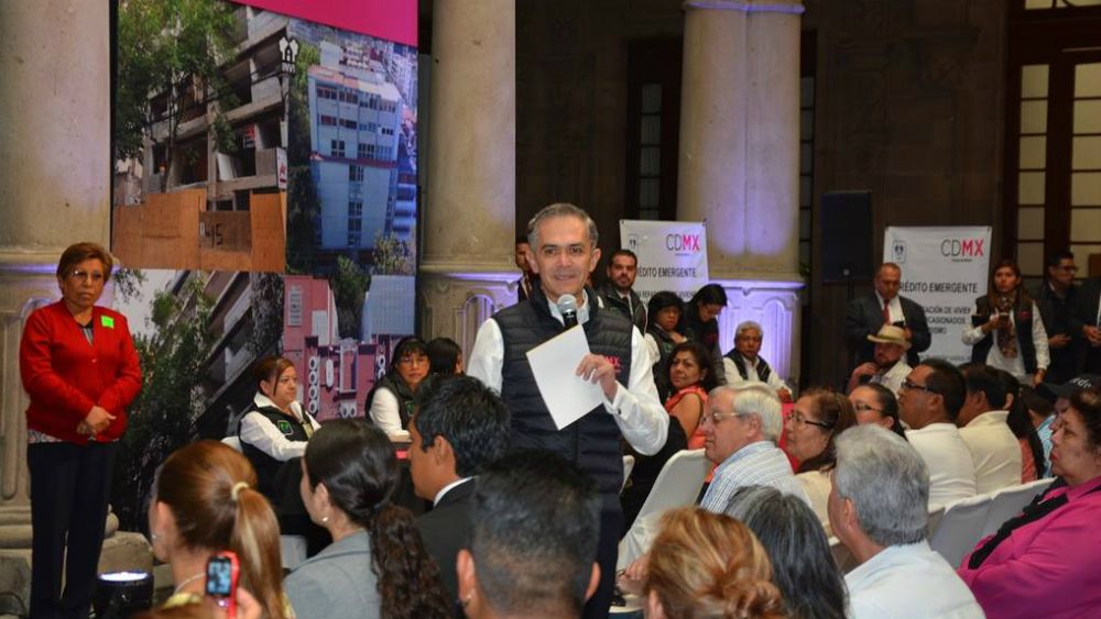 Autorizan 2.1 mil mdp para reconstrucción de CDMX