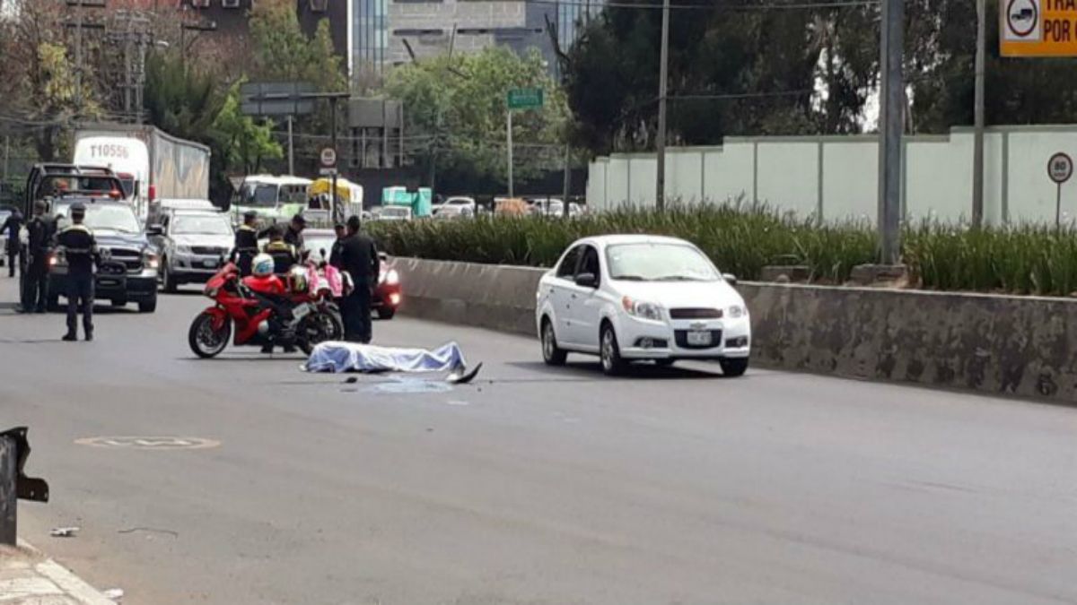 Muere motociclista en Miguel Hidalgo