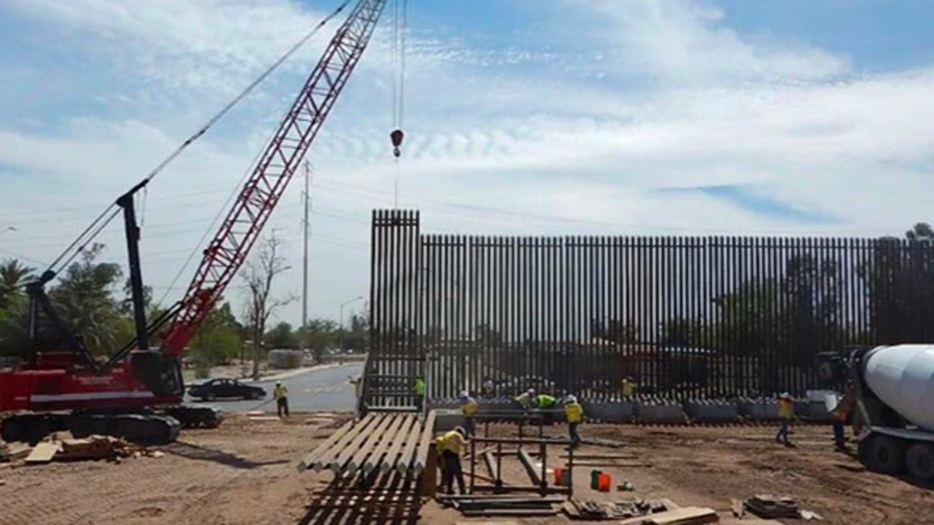 Expansión de muro fronterizo de Trump solo cubrirá 160 kilómetros