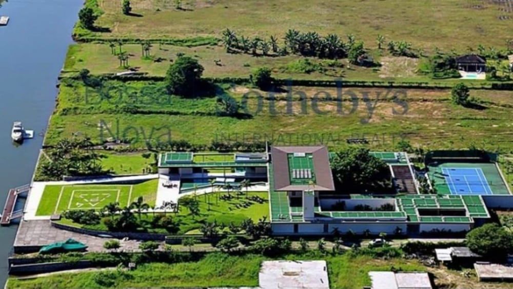 #Video La lujosa mansión en donde Neymar se recuperará