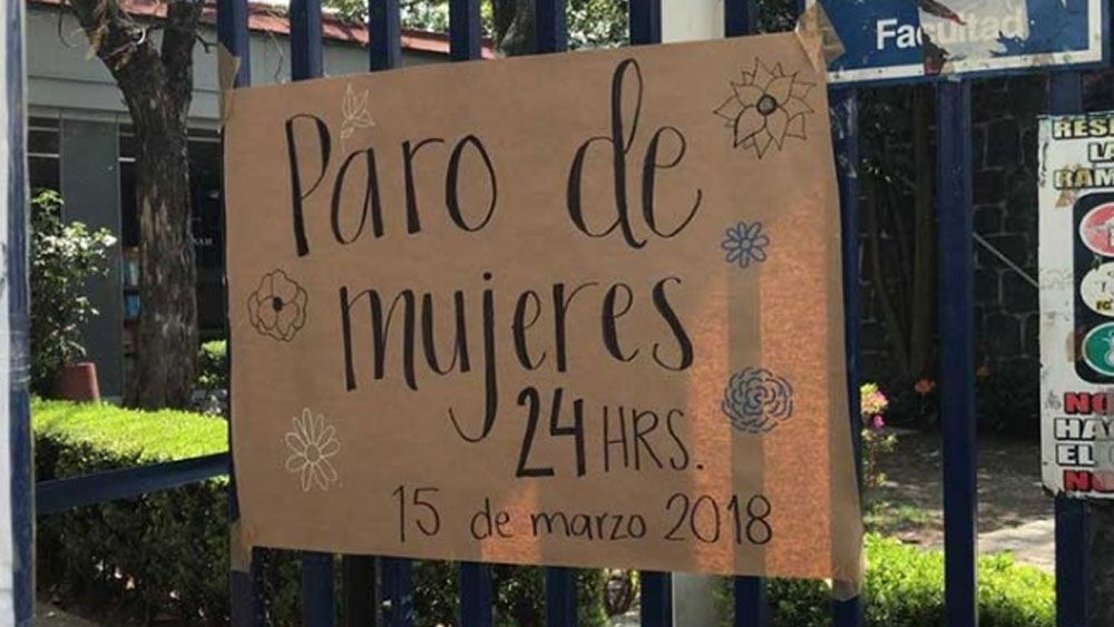 Realizan paro en la Facultad de Filosofía y Letras contra acoso sexual
