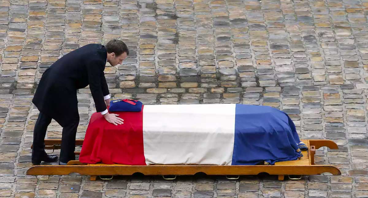 Crecimiento económico, derechos humanos y héroe de Francia en primeras planas