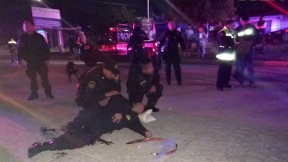 Dos policías heridos en Tultitlán al impedir un robo