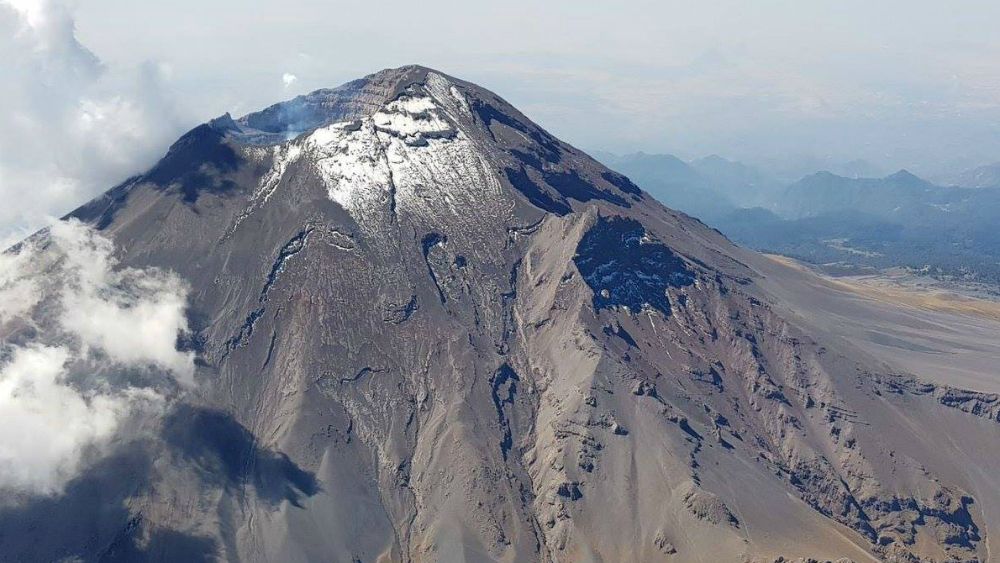 Detectan nuevo domo en cráter interno del Popocatépetl