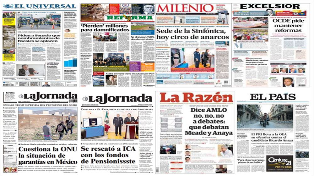 OCDE, reformas y Texas en primeras planas