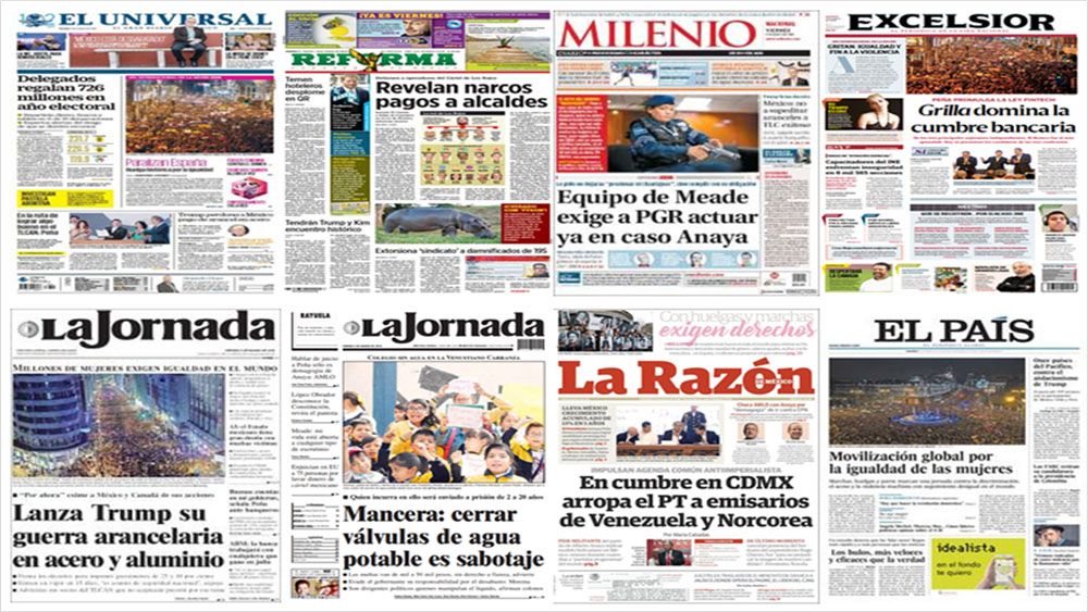 Aranceles, Trump y Kim Jong-un en primeras planas