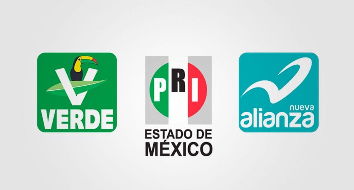Se extingue posibilidad de alianza PRI-PVEM-NA en Edomex
