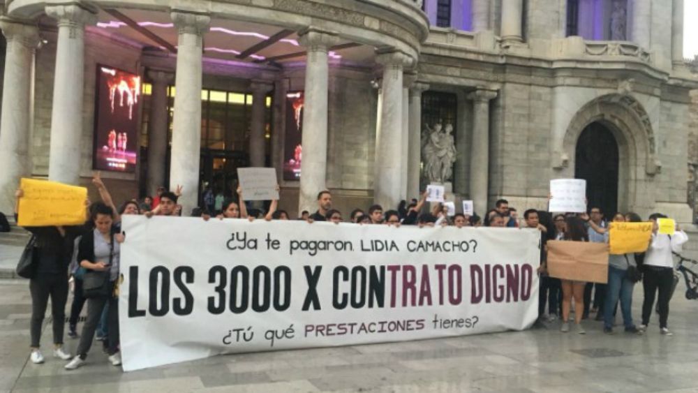 Anuncia INBA pago a trabajadores del Capítulo 3000