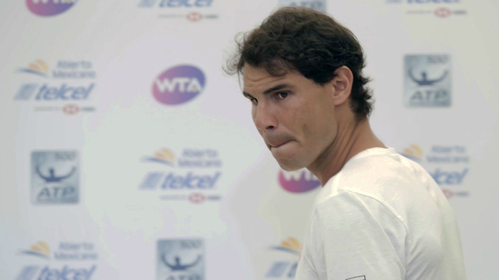 Rafael Nadal renuncia a Indian Wells y Miami por lesión