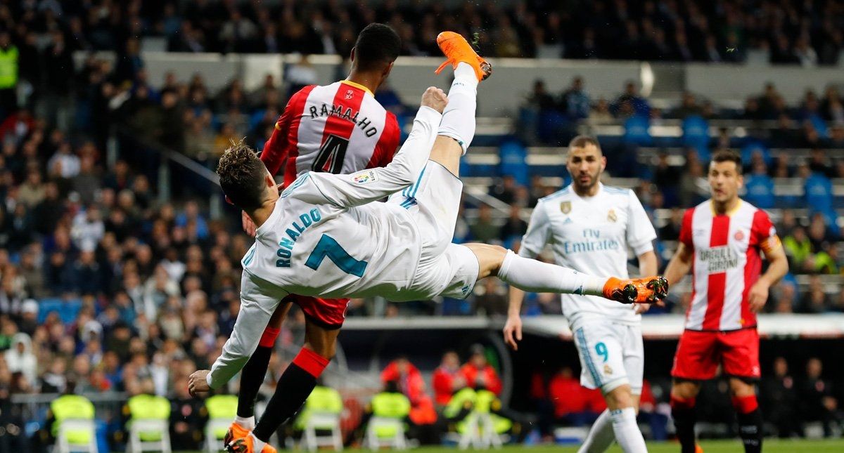 Real Madrid golea al Girona y mantiene posición en La Liga