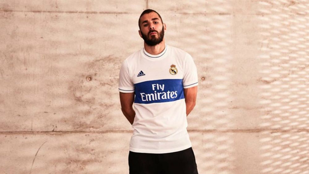Lanza Real Madrid playera retro