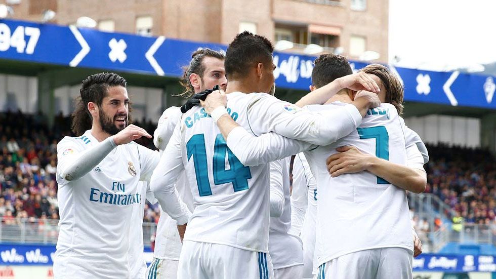 Real Madrid se impone al Eibar con un Cristiano Ronaldo imparable