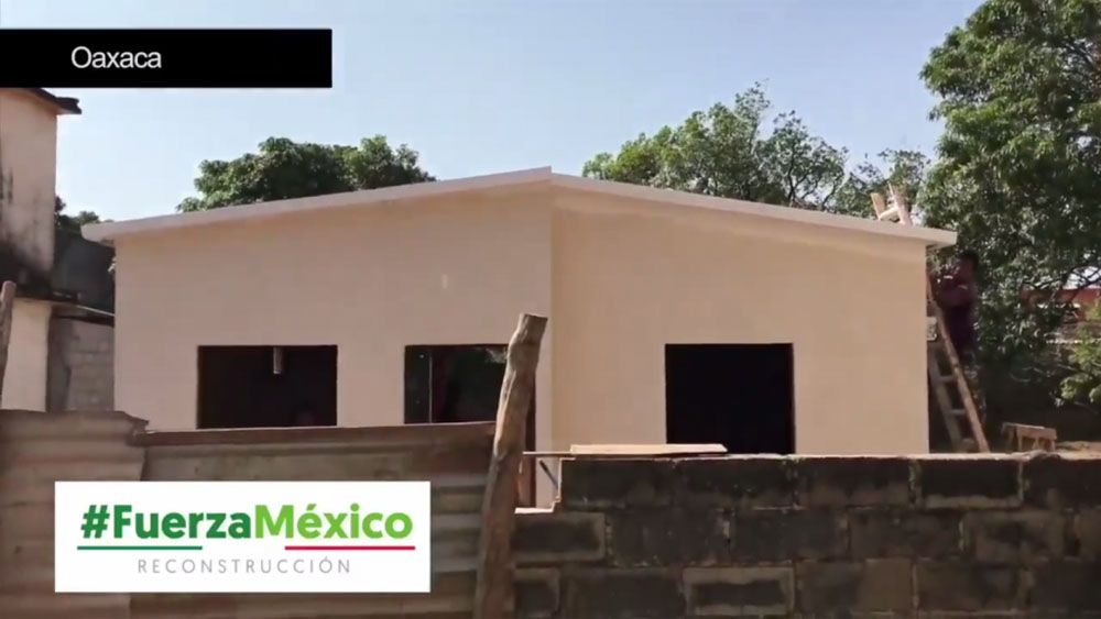 Van más de dos mil casas reconstruidas tras sismos de septiembre