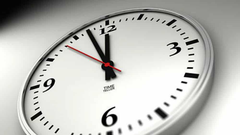 Este domingo inicia Horario de Verano en franja fronteriza del país