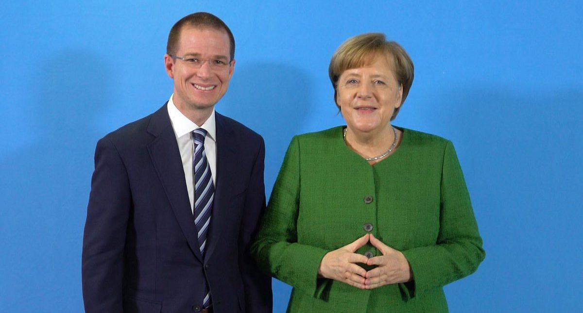 Ricardo Anaya se reúne con Ángela Merkel