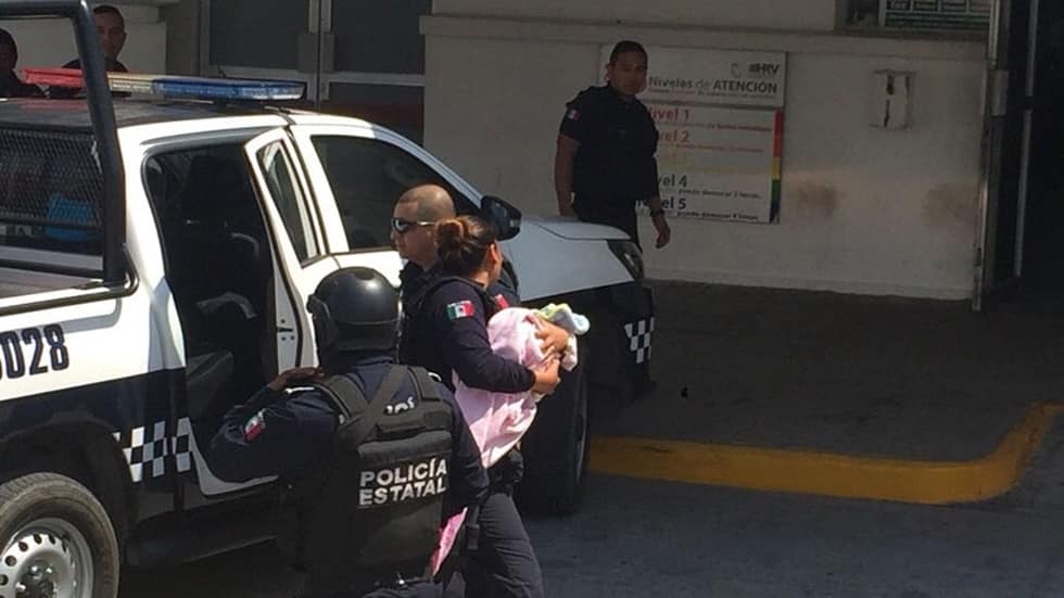 Roban y recuperan a bebé en Hospital Regional de Veracruz