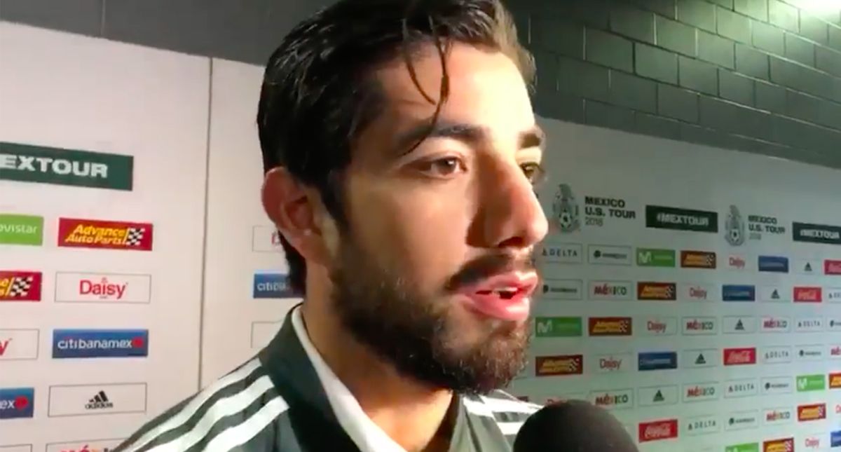 Rodolfo Pizarro reconoce que el Mundial se aleja para él