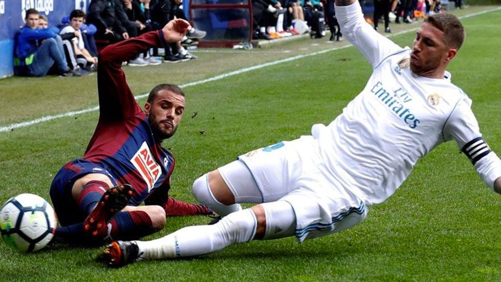 Ramos dejó al Real Madrid con 10 por tener que ir al baño