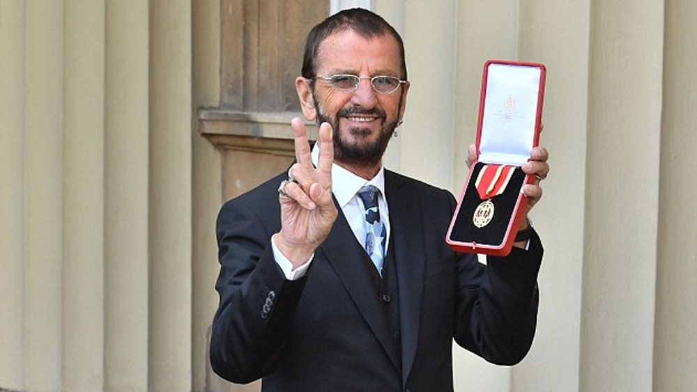 Nombran Caballero del Imperio Británico a Ringo Starr