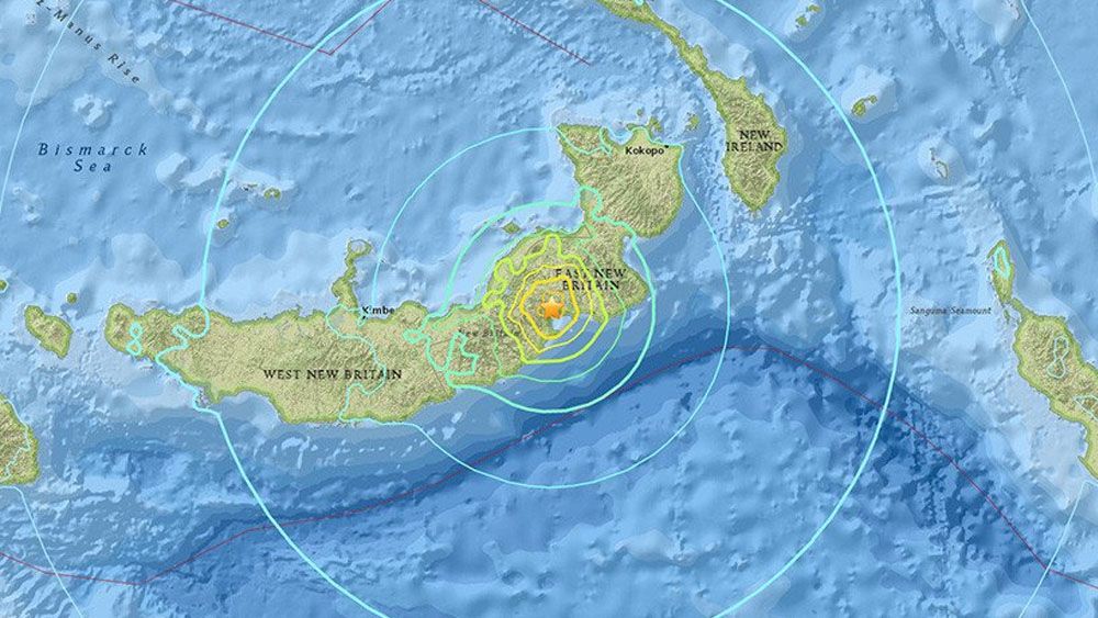 Sismo de magnitud 6.9 sacude Papúa Nueva Guinea
