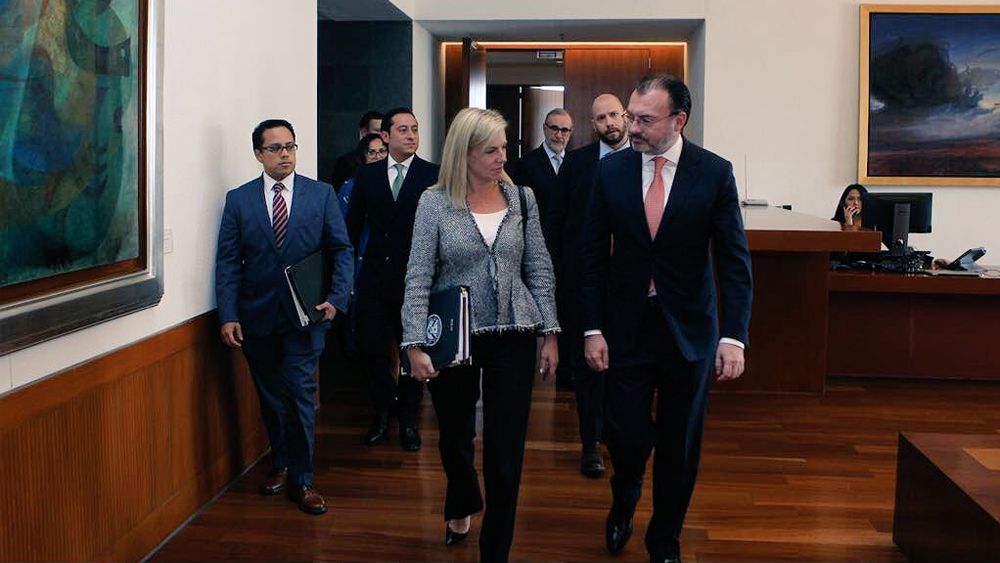 Alianza entre México y EE.UU. no debe subestimarse: Kirstjen Nielsen