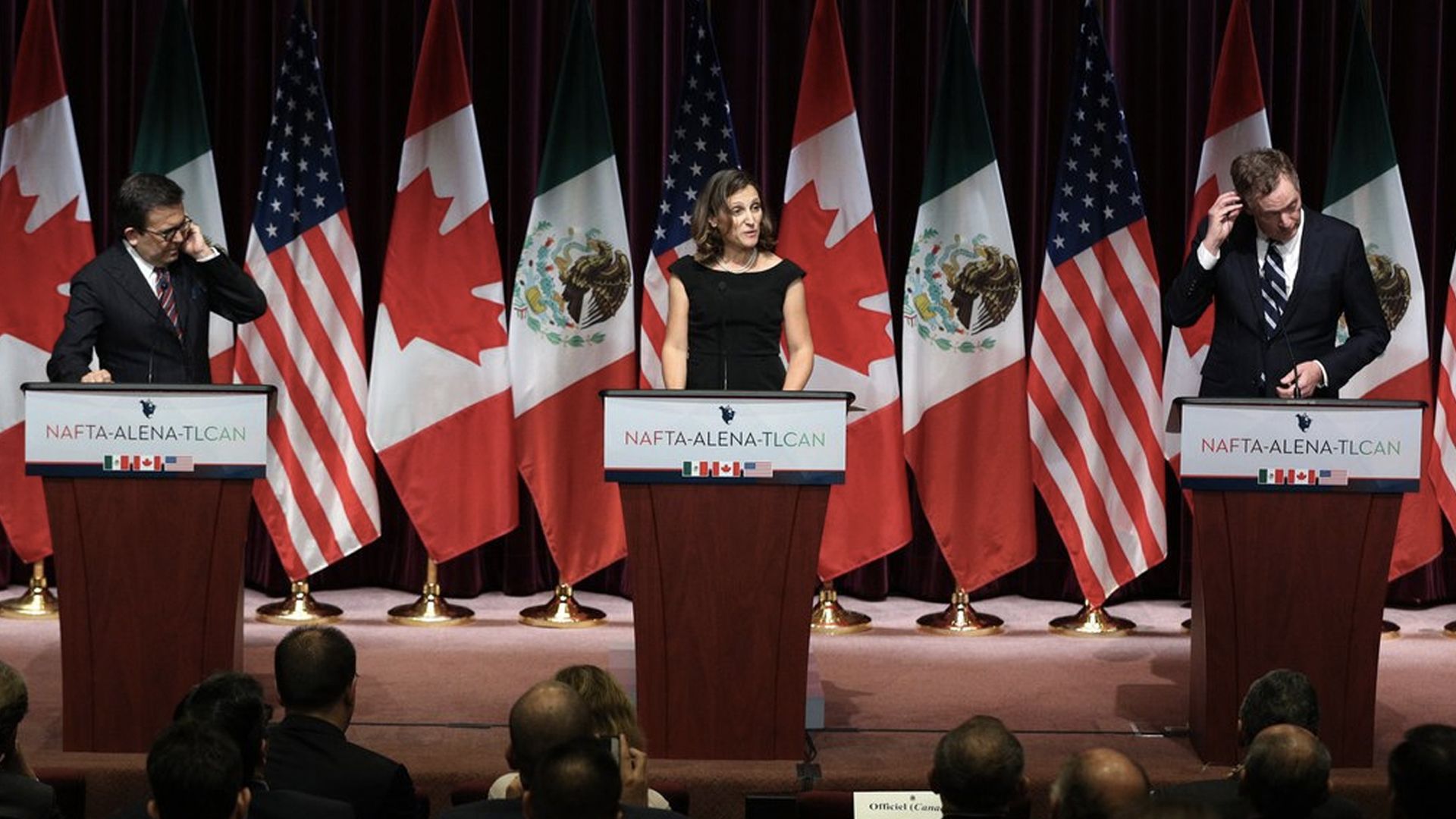 Continúan trabajos del TLCAN a pesar de medidas anunciadas por Donald Trump