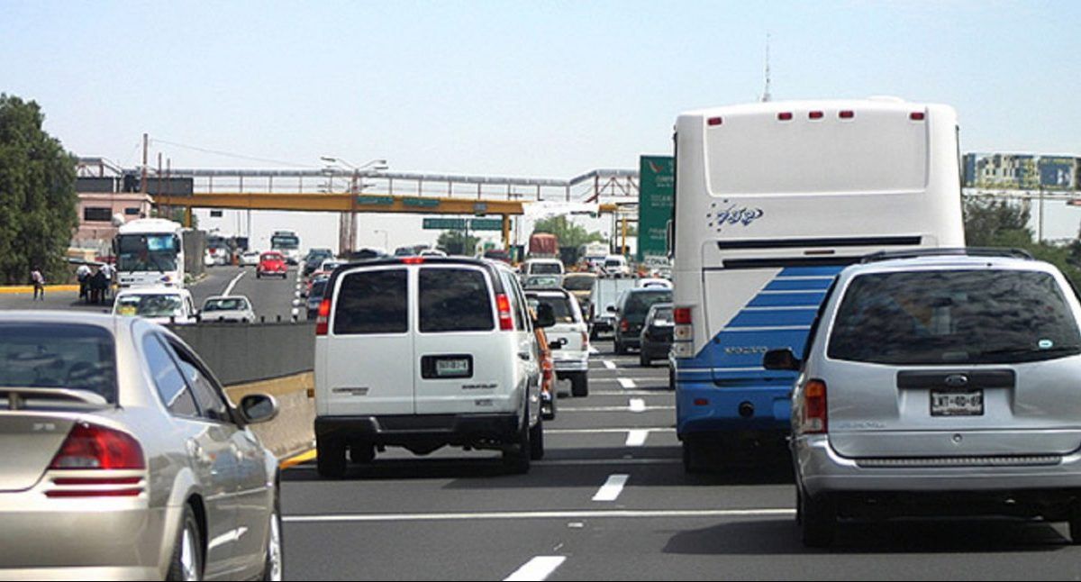 La México-Pachuca, la de mayor aforo vehicular esta mañana