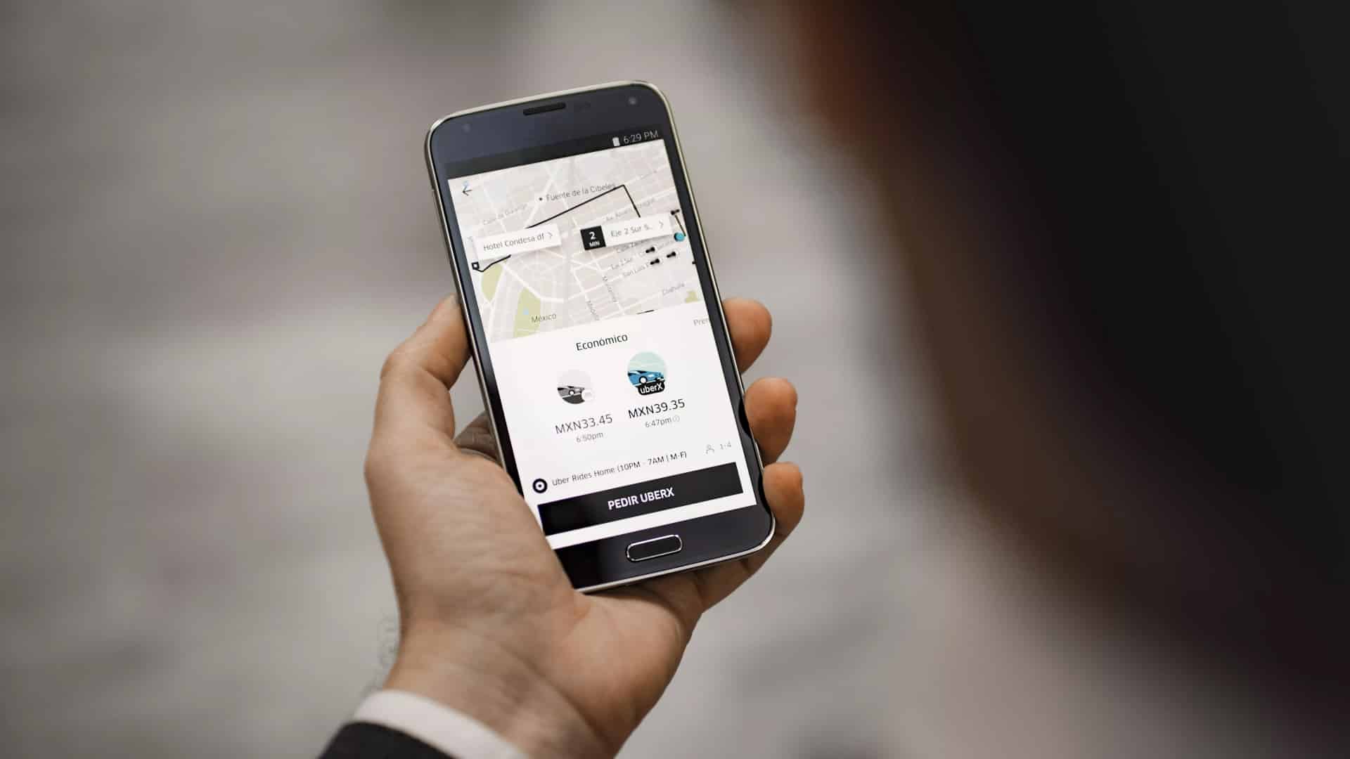 Sale de fiesta y pide un Uber a Nueva Jersey desde Virginia Occidental
