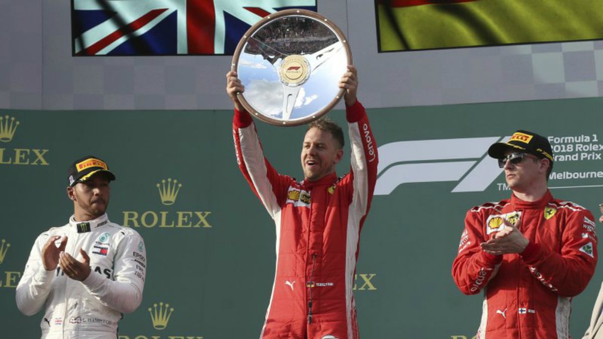 Vettel gana el Gran Premio de Australia
