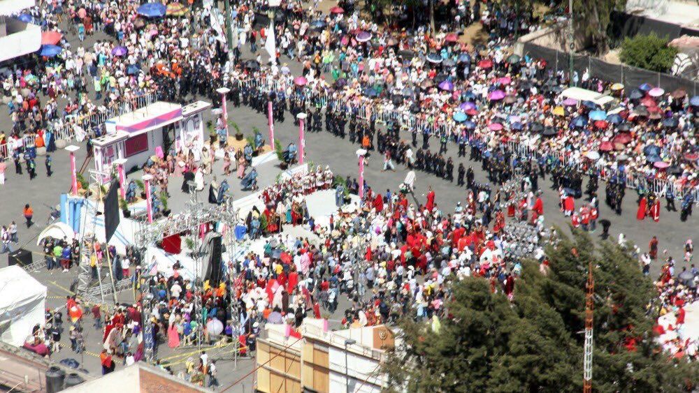 Saldo blanco tras viacrucis en Iztapalapa