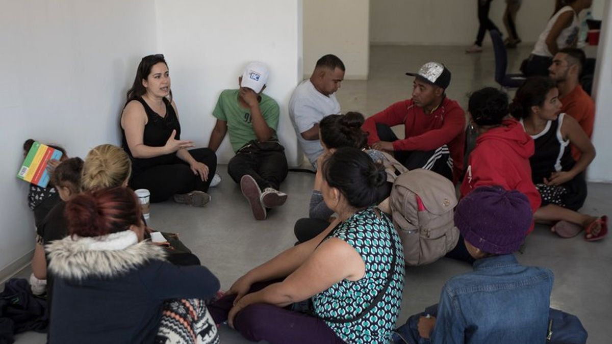 Abogados advierten a caravana migrante de medidas en su contra